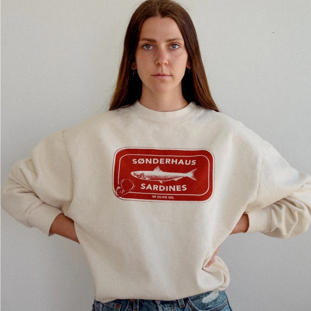 Sønderhaus Sardine Crew Neck sweatshirt
